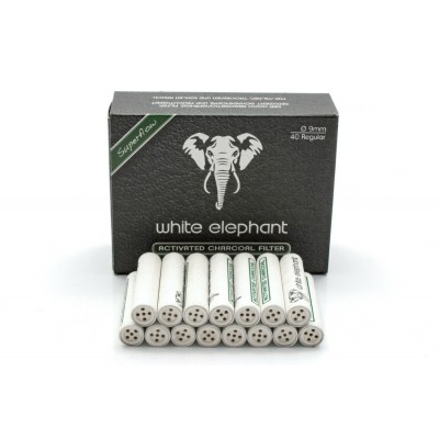 WHITE ELEPHANT FILTRI PER PIPA 9MM DA 40